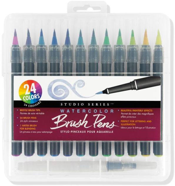 Studio Series Watercolor Brush Pens - Set of 24
